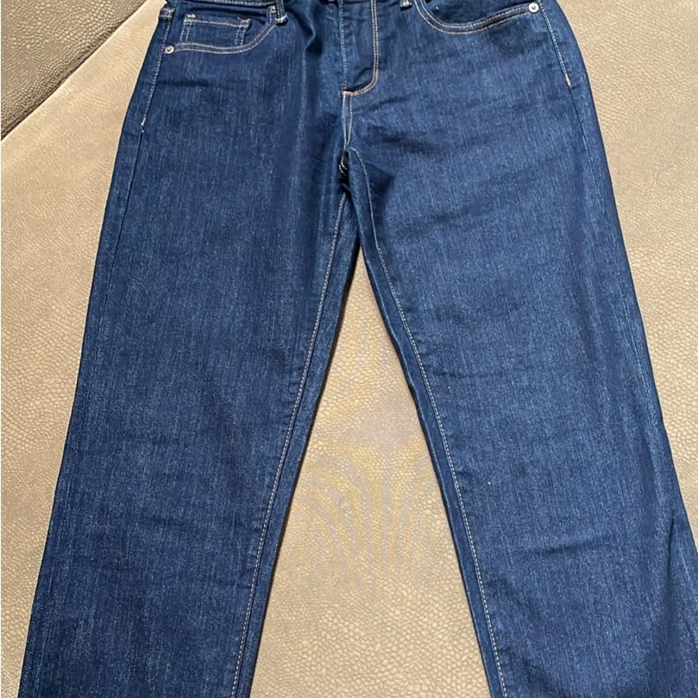 Classic Blue Denim Jeans by banana republic, girlfriend jeans